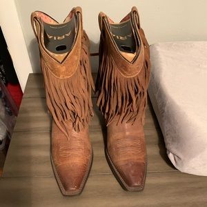 Fringe Cowboy Boots 🤠